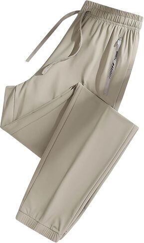 Stretch Sports Pants for Women Over 50 Elastic Waist Quick Dry Breathable Dress Pant Anti-Theft Pocket in Saudi Arabia