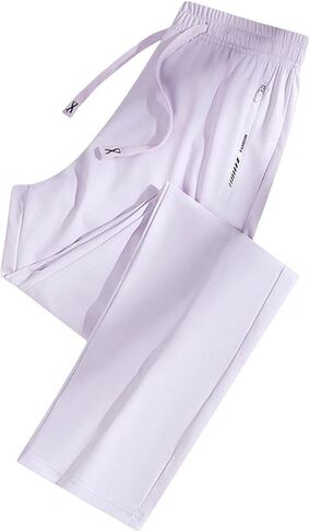 Stretch Sports Pants for Women Over 50 Elastic Waist Quick Dry Breathable Dress Pant Anti-Theft Pocket in Saudi Arabia