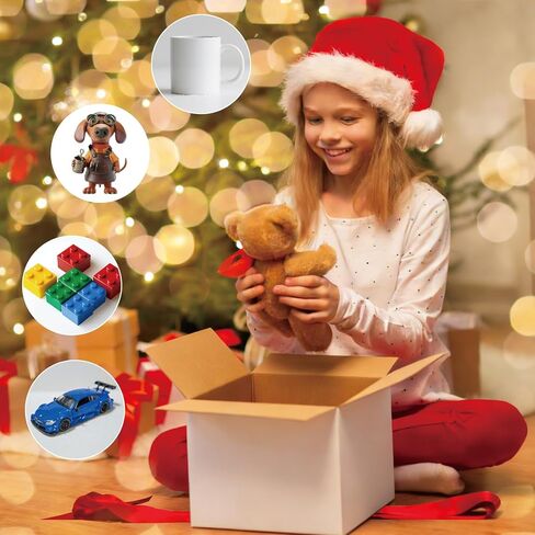 40 عبوة من صناديق الشحن الصغيرة مقاس 8 × 6 × 6 بوصات، صندوق من الورق المقوى المموج الأبيض لتغليف الأعمال الصغيرة والبريد والنقل in Kuwait