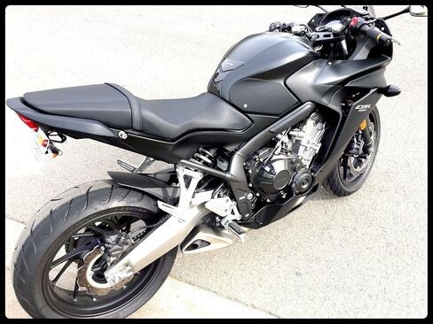مقابض خزان TechSpec Gripster - متوافقة مع HONDA CBR 650 F (2015 - 2018) - 62-2015-SS - جلد الثعبان in Kuwait