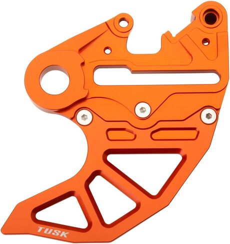 TUSK Rear Brake Caliper Support w/Brake Disc Guard Orange for KTM 250 SX-F 2023-2026 in Saudi Arabia