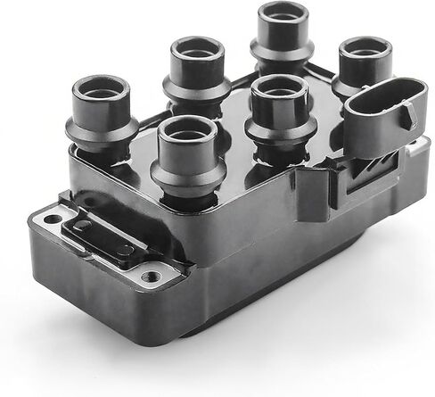 MAS Ignition Coil Compatible with 94-00 Ford Windstar Mustang Ranger Taurus Mzda MPV B3000 Mercury Cougar Mystique Sable V6 FD488 C901 in Saudi Arabia