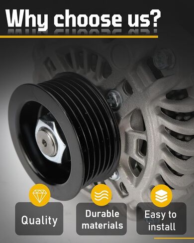 مولد كهربائي عالي الإخراج 95Amp متوافق مع Honda Civic HR-V Acura ILX 1.8L 2.0L 2012 2013 2014 2015 2016 2017 2018 31100-R1A-A01 in Kuwait