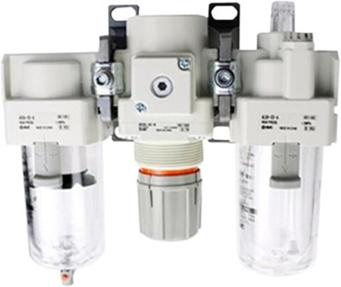 1pcs Modular F.R.L. Units Air Combination Air Filter + Regulator + Lubricator AC-B Series AC40 AC40-04/04E/03E/03D/04D/04DE/03DE-B(AC40-03DE-B) in Saudi Arabia