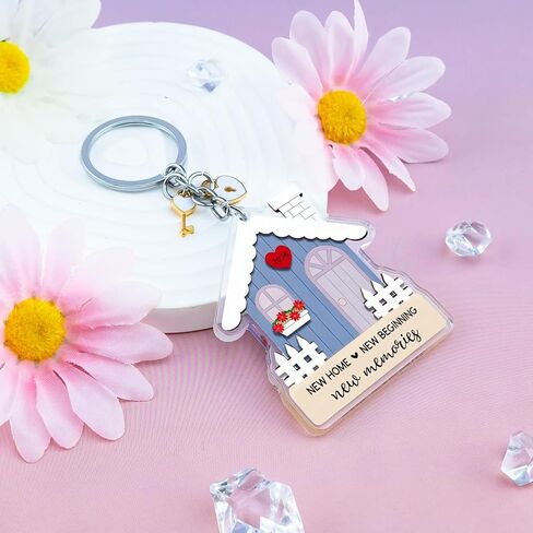 House Warming Gifts New Home Keychain Housewarming Gifts for New House Apartment for Homeowners Realtor Couples 2026 Housewarming Gift Welcome Home Keychain in Kuwait