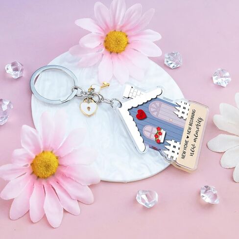 House Warming Gifts New Home Keychain Housewarming Gifts for New House Apartment for Homeowners Realtor Couples 2026 Housewarming Gift Welcome Home Keychain in Kuwait