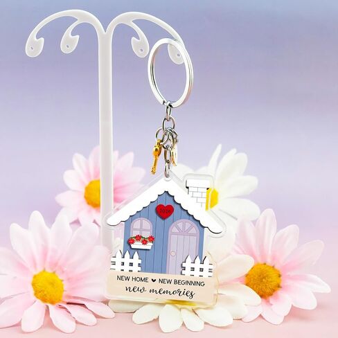 House Warming Gifts New Home Keychain Housewarming Gifts for New House Apartment for Homeowners Realtor Couples 2026 Housewarming Gift Welcome Home Keychain in Kuwait