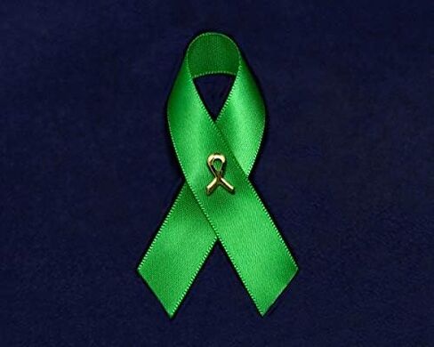2 Pack Satin Organ Donation Awareness Ribbon Pins – Green Ribbon Awareness Pins for Organ Donation Fundraisers, Raffles, and Advocacy Events in Saudi Arabia