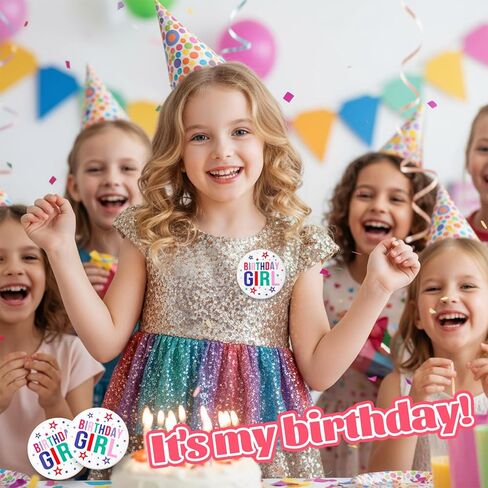 دبوس عيد ميلاد للفتيات، قطعتان من دبابيس عيد الميلاد المستديرة باللون الأبيض والملون، بقطر 2.3 سم، مثالية لديكورات وإكسسوارات حفلات عيد الميلاد in Kuwait