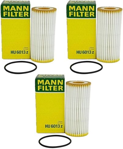 Set of 3 Oil Filter Kits HU6013Z for Audi A3 A4 Quattro Volkswagen Passat in Saudi Arabia