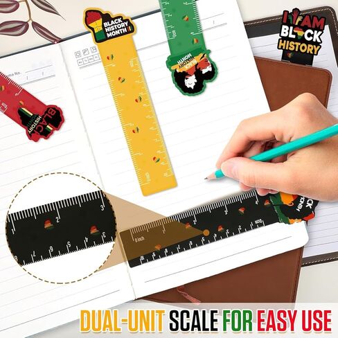 100 قطعة من العلامات المرجعية لشهر التاريخ الأسود مسطرة علامات مرجعية لشهر التاريخ الأسود مساطر للقراءة علامات صفحة كبيرة لشهر التاريخ الأسود هدايا الحفلات لوازم الفصل الدراسي in Kuwait
