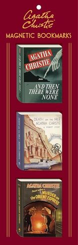 Agatha Christie Magnetic Bookmarks in Saudi Arabia