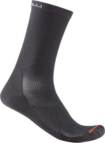 CASTELLI A/C 18 Sock, Ultralight Breathable Cycling Socks, Durable Construction for Hot Weather Performance for Men & Women in Saudi Arabia