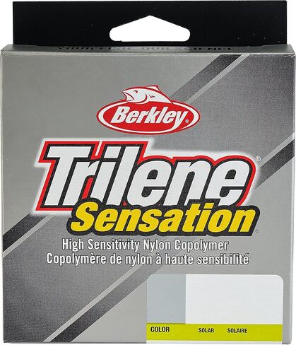 Berkley Trilene® Sensation, Low-Vis Green, 2lb | 0.9kg, Monofilament Fishing Line, Suitable for Freshwater Environments in Saudi Arabia