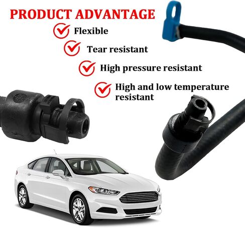 HZEL Car Coolant Hose, OEM# 13251447 13408385 Vehicle Engine Radiator Coolant Hose Water Pipe, High Performance Automotive Replacement Accessories, Compatible with Cruze Sonic Trax in Kuwait