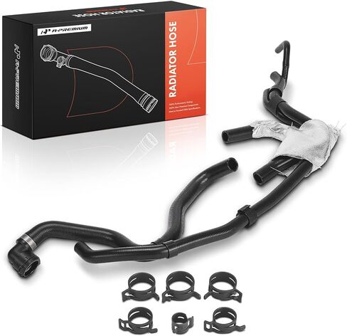 A-Premium Lower Radiator Coolant Hose Compatible with Audi Q7 2007-2010 3.6L & Volkswagen Touareg 2008-2010 in Saudi Arabia
