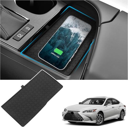Wireless Charging Anti-Slip Mat Compatible with Lexus 2024 2025 2026 TX TX350/TX500h/TX500h+ Accessories Silicone Material Center Console Liner Protective Pad in Kuwait