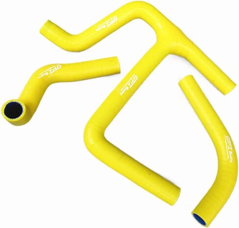 Silicone Radiator Y Hose for 2008-2015 Suzuki RMZ450 RMZ 450 2009 2010 (Yellow) in Saudi Arabia