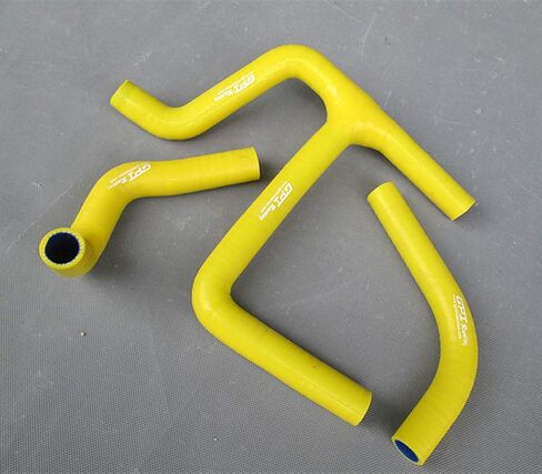 Silicone Radiator Y Hose for 2008-2015 Suzuki RMZ450 RMZ 450 2009 2010 (Yellow) in Saudi Arabia