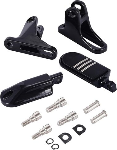 أوتاد قدم الركاب مع دعامة تثبيت مناسبة لدراجة Harley Touring Road King Street Glide Electra Glide Ultra 1993-2025 in Kuwait