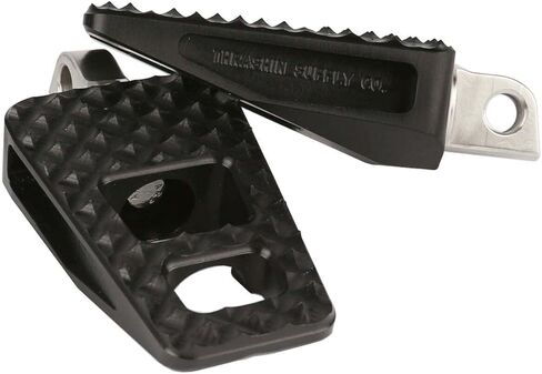 Thrashin Supply Company TSC-2027-1 P-54 Extra Grip Passenger Footpegs - Black Anodized in Kuwait