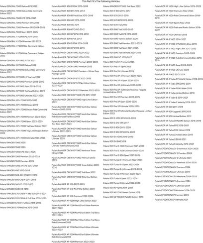 TUSK Drivetrain Oil Change Kit with Polaris Oil for Polaris Ranger Crew XP 1000 Northstar Edition Ultimate 2022-2023,2025 in Kuwait