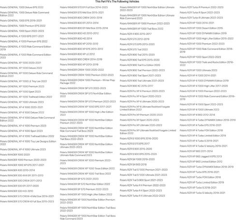 TUSK Drivetrain Oil Change Kit with Polaris Oil for Polaris Ranger Crew XP 1000 Northstar Edition Ultimate 2022-2023,2025 in Kuwait