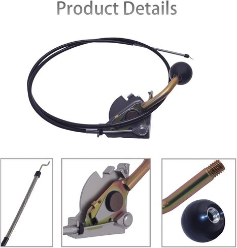 Throttle Cable Compatible with John Deere Ztrak Mowers Z810A Z820A Z830A Z840A Z850A Z910A Z920A Z920R Z925A Z925M Z930M Z930A Z945M Z950A Z955M Z955R Throttle Motor Cable Replacement for AUC10902 in Kuwait