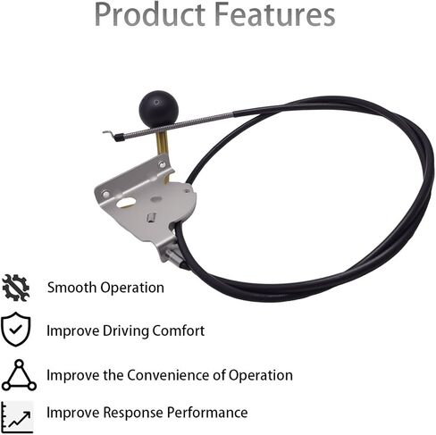 Throttle Cable Compatible with John Deere Ztrak Mowers Z810A Z820A Z830A Z840A Z850A Z910A Z920A Z920R Z925A Z925M Z930M Z930A Z945M Z950A Z955M Z955R Throttle Motor Cable Replacement for AUC10902 in Kuwait