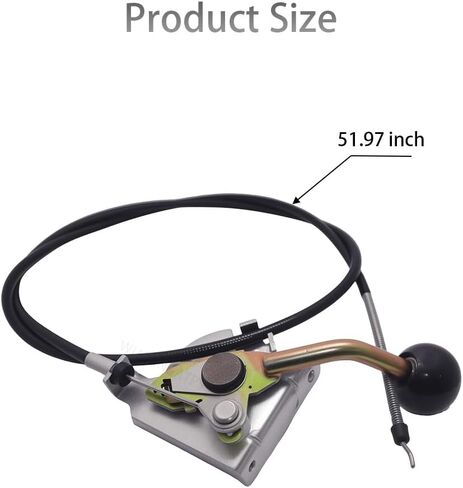 Throttle Cable Compatible with John Deere Ztrak Mowers Z810A Z820A Z830A Z840A Z850A Z910A Z920A Z920R Z925A Z925M Z930M Z930A Z945M Z950A Z955M Z955R Throttle Motor Cable Replacement for AUC10902 in Kuwait
