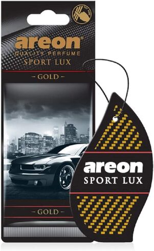 Areon Sport LUX Quality Perfume, Car & Home Air Freshener, Assorted pack of 3 (Platinum, Silver, Gold) in Kuwait