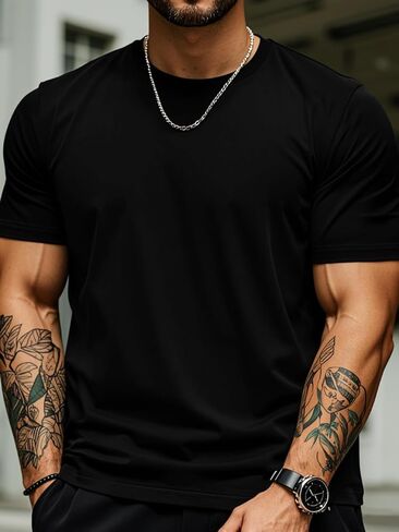 Custom Plus Size T-Shirts Big and Tall Men's T-Shirts Customized Image Text Logo Shirt Short Sleeve Tee Customized Tees in Saudi Arabia