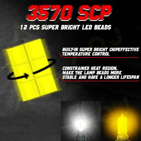 LED Bulbs For 2020 Kawasaki Utility MULE 4010 TRANS4X4 (KAF620RLS) 34901-HR3-A21,6000K Bright White Polaris 4011029 Lights, 2-Pack，34901 HR3 A21 LED bulbs in Kuwait