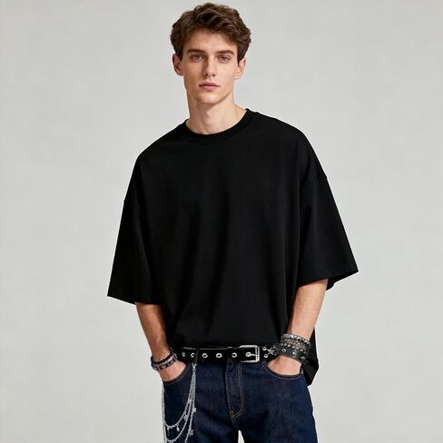 Black Studded Belt,Studded Bracelet Star Jeans Pants Chain Goth Rivet Punk Rock Cuff Bracelets Star Belt Emo Leather Cuff Bracelets for Women Men in Kuwait