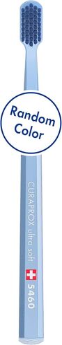 Curaprox CS 5460 Ultra-Soft Toothbrush for Adults with Ultra-Fine Filaments and Compact, Slightly Angled Toothbrush Head for Improved Tooth and Gum Health in Kuwait