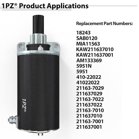 21163-7010 Starter for Kawasaki FH580V FH661V 15-28HP 21163-7029 21163-7001 21163-7022 FH500V FH531V FH541V FH601D FH721D for Cub Cadet M48 M54 M60 RZT50 3648 for Toro Kawasaki Engine 216mm Length in Saudi Arabia