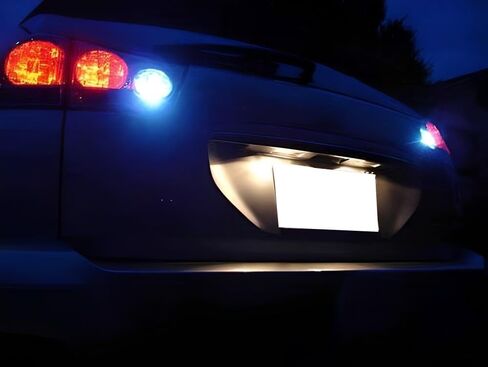 iJDMTOY Sparking Blue 10-SMD 921 912 920 168 T10 Replacement Bulbs Compatible With Chevrolet Ford GMC Honda Nissan Toyota Backup Reverse Lights in Saudi Arabia