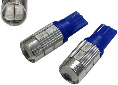 iJDMTOY Sparking Blue 10-SMD 921 912 920 168 T10 Replacement Bulbs Compatible With Chevrolet Ford GMC Honda Nissan Toyota Backup Reverse Lights in Saudi Arabia