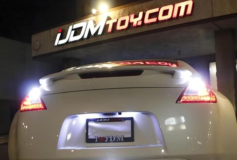 iJDMTOY Super Bright 2835-Chipset 168 2825 912 920 921 LED لمبات LED للأضواء العكسية الاحتياطية أو أضواء موقف السيارات، أبيض زينون in Saudi Arabia