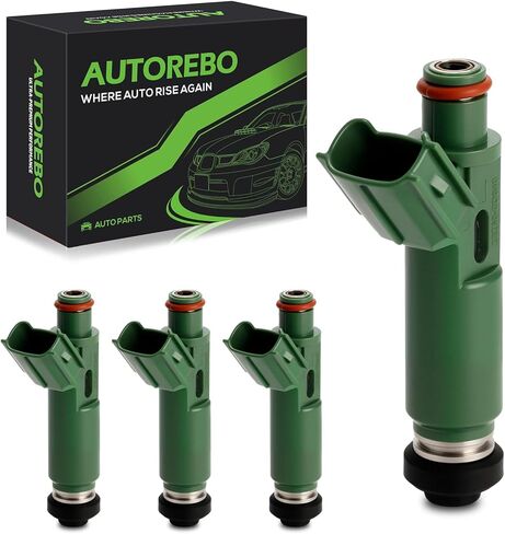 Fuel Injectors Set of 4 Compatible with Toyota Celica MR2 Spyder Corolla Matrix Chevy Chevrolet Prizm Pontiac Vibe L4 1.8L 2.0L # Replace 23209-0D040 FJ415 23209-22040 94859505 842-12248 in Kuwait