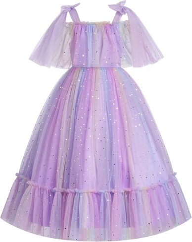 IBAKOM Flower Girl Off Shoulder Formal Wedding Dress Teen Homecoming Cocktail Graduation Ball Gown Tween Junior Easter Dress in Saudi Arabia