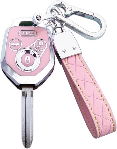 حافظة غطاء مفتاح فوب متوافقة مع ملحقات سوبارو 2008-2019 Ascent BRZ Crosstrek Forester Impreza Legacy in Kuwait