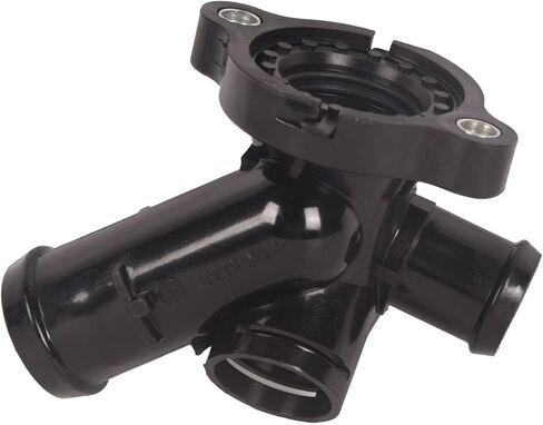 Coolant Hose Flange w/Sensor for Volkswagen Jetta 2005-2014, Beetle 2006-2010, 2012-2014, Golf 2010-2014 Replace for 07K121133E, 07K-121-133-E, 1470096, SK9026131 in Kuwait