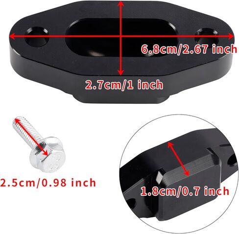 غطاء تجاوز مبرد زيت Bruce & Shark (بدون منافذ مستشعر) لمحرك LS لمحرك Chevy Silverado لسيارة GMC Sierra Camaro Corvette، مع حشية، يستبدل 12577903 in Saudi Arabia