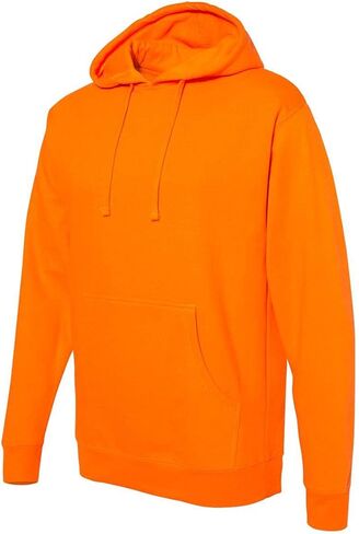 Independent Trading Co. - Midweight Hooded Sweatshirt - SS4500 - L - Safety Orange in Saudi Arabia