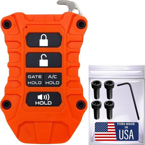 لحافظة Toyota Key Fob - غلاف واقي عالي التحمل - مناسب بدقة للتندرا والتاكوما والسيكويا والكورولا - مقاومة للصدمات وترقية أنيقة - قبضة معززة (سلسلة الصخور القمرية، مسامير سوداء) in Saudi Arabia