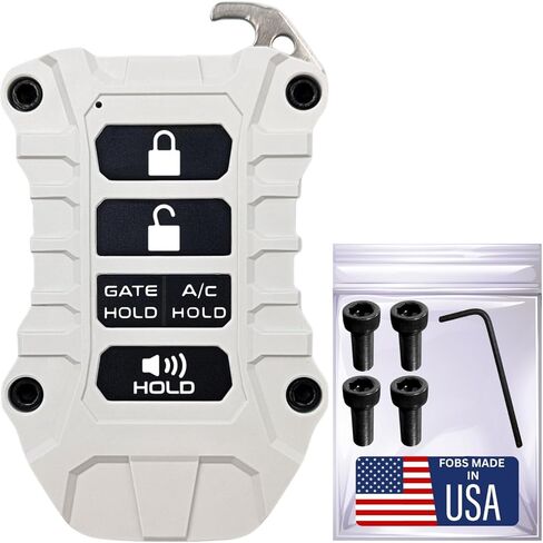 لحافظة Toyota Key Fob - غلاف واقي عالي التحمل - مناسب بدقة للتندرا والتاكوما والسيكويا والكورولا - مقاومة للصدمات وترقية أنيقة - قبضة معززة (سلسلة الصخور القمرية، مسامير سوداء) in Saudi Arabia