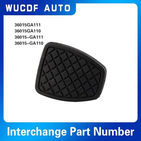 Clutch Brake Pedal Pad Rubber Cover for Subaru Forester 1998-2014,for Impreza 1993-2023,for Forester 1998-2023 Replaces#36015GA111,36015GA110 in Kuwait