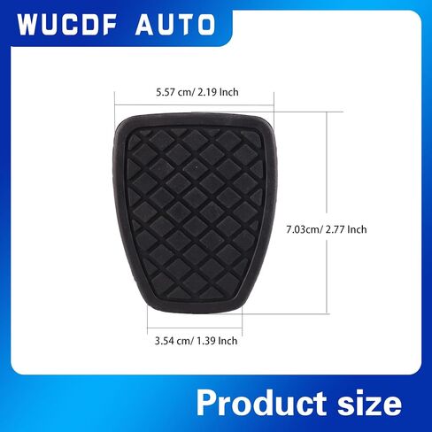 Clutch Brake Pedal Pad Rubber Cover for Subaru Forester 1998-2014,for Impreza 1993-2023,for Forester 1998-2023 Replaces#36015GA111,36015GA110 in Kuwait