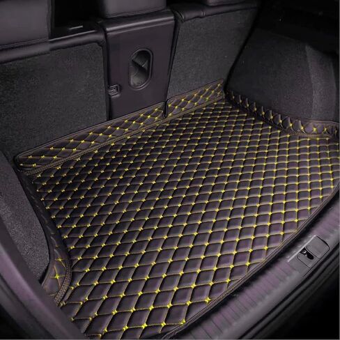 بطانات صندوق السيارة لسيارة Subaru Forester 2020-2026، سجادات بطانة الحذاء الجلدي، ملحقات حماية لصندوق السيارة الخلفي، C/أسود in Saudi Arabia